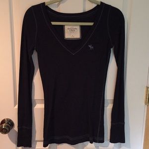 Navy Blue Top